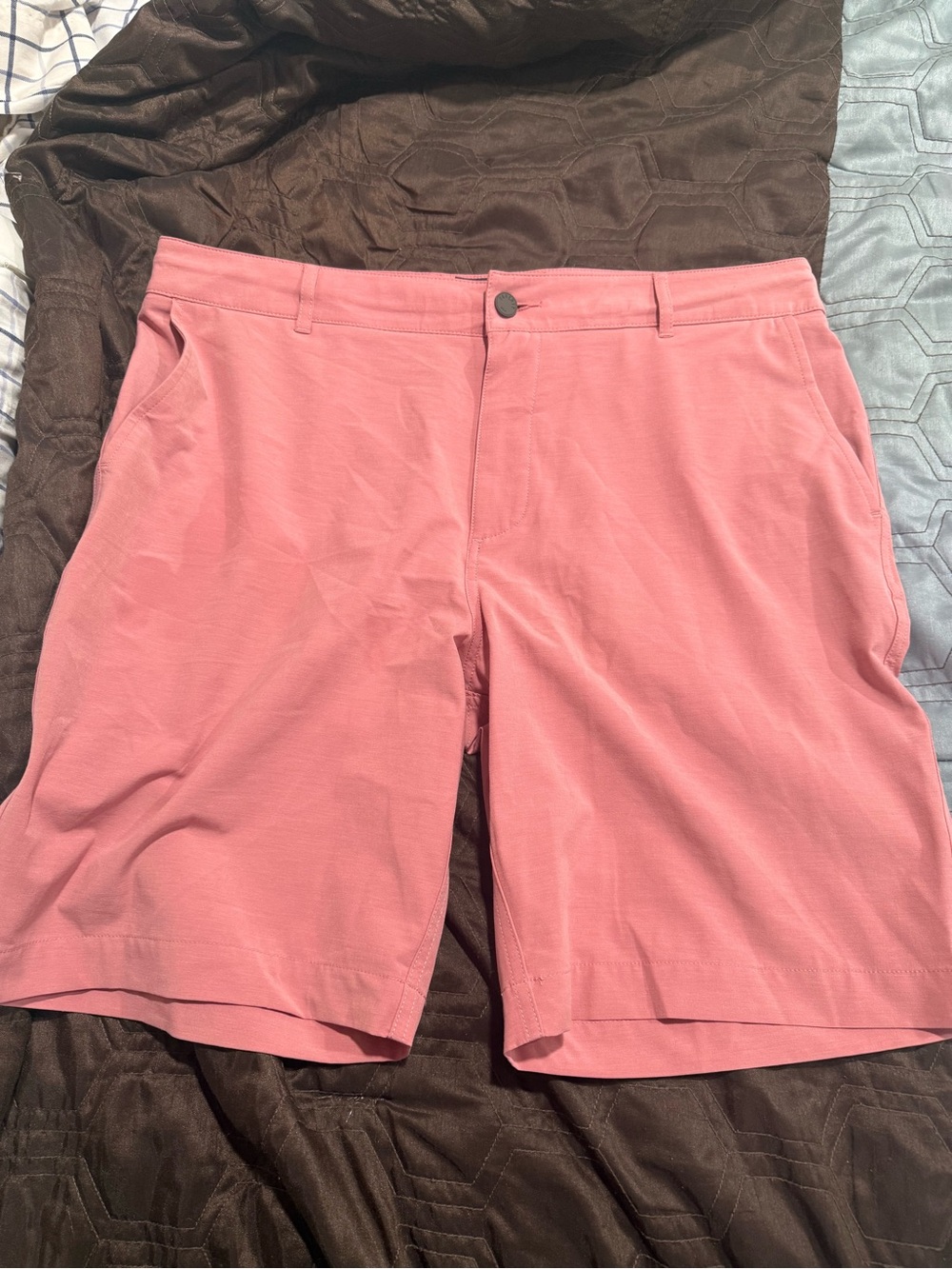 Faherty All Day Shorts 9” Sunrose Size 36